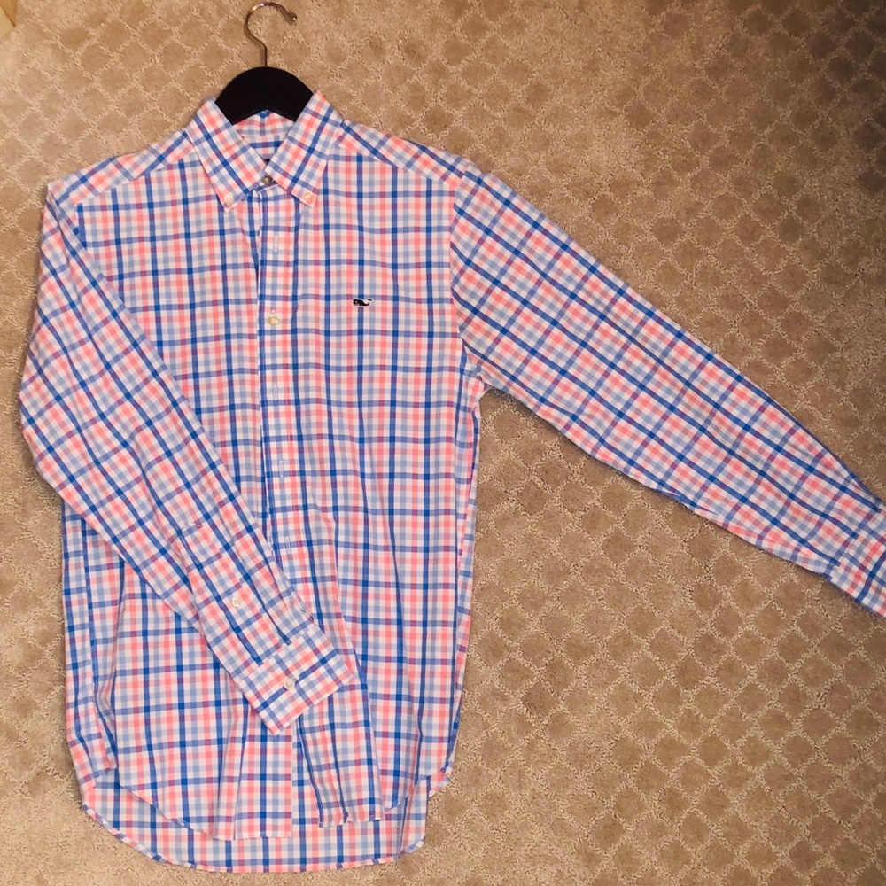 Slim fit vineyard vines button down